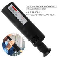 ILFM-758 Handheld 200x Fiber Optical Microscope Inspection LED Illumination Scope CE Marking - Instrulife