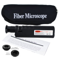 ILFM-108 Handheld 400x Fiber Optical Microscope Inspection White LED Illumination CE Approved - Instrulife