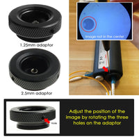 ILFM-108 Handheld 400x Fiber Optical Microscope Inspection White LED Illumination CE Approved - Instrulife