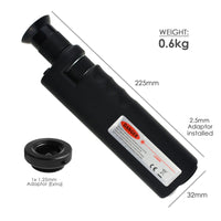 ILFM-108 Handheld 400x Fiber Optical Microscope Inspection White LED Illumination CE Approved - Instrulife