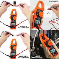 ILMU-56 Smart Digital Clamp Meter Multimeter 6000 Counts Auto Scan Anti-burn Auto Range AC/DC Voltage ACA NCV Tester - Instrulife