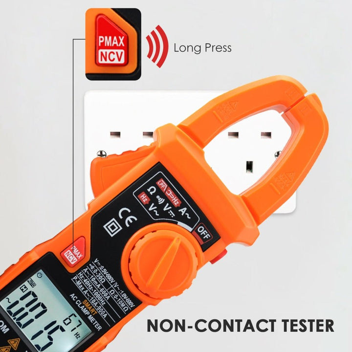 ILMU-56 Smart Digital Clamp Meter Multimeter 6000 Counts Auto Scan Anti-burn Auto Range AC/DC Voltage ACA NCV Tester - Instrulife