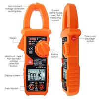 ILMU-56 Smart Digital Clamp Meter Multimeter 6000 Counts Auto Scan Anti-burn Auto Range AC/DC Voltage ACA NCV Tester - Instrulife