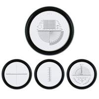 ILJL-717L Magnifier Scale Loupe 10x Magnification 8 LED Light 20mm Scale Chart & 25mm Field of View - Instrulife
