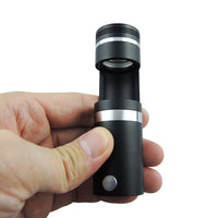 ILJL-184 10x 18mm Handheld Darkfield Loupe, with LED Flashlight Jeweller Gem Inspection Tools - Instrulife