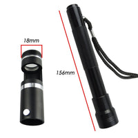 ILJL-184 10x 18mm Handheld Darkfield Loupe, with LED Flashlight Jeweller Gem Inspection Tools - Instrulife