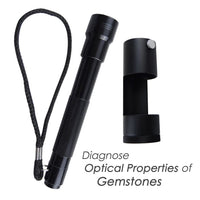 ILPO-787 80mm Length + 28mm diameter Handheld Polariscope with Flashlight Jeweler Gemologist Toll - Instrulife