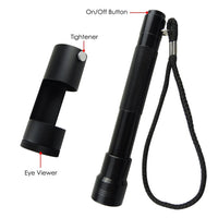 ILPO-787 80mm Length + 28mm diameter Handheld Polariscope with Flashlight Jeweler Gemologist Toll - Instrulife