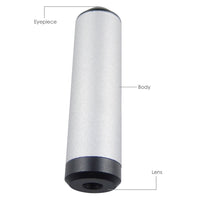 ILSP-421 Handheld 55mm Durable Small Diffraction Spectroscope Gem Stone Jeweler Tool Aluminum Material - Instrulife