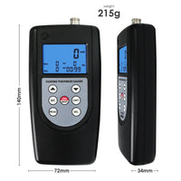 ILTM-1210B Coating Thickness Meter Gauge F & NF 99 Memories Max Min Avg, Magnetic Induction Eddy Current 0~2000μm 0~80mil Non-Magnetic Non-conductive Material Thick Measure Tester, Substrate Auto Detection - Instrulife