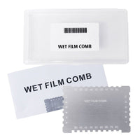 ILTM-2000 Wet Film Combs 25~2032µm Microns Micrometer / 1~80 Mil Dual Scale, Wet Paint Coating Thickness Step Notched Gauge, Rectangular Style - Instrulife