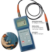 ILTM-759 Digital Paint Coating Thickness Meter Gauge F Probe 1000μm / 40mil CE Marking Portable - Instrulife