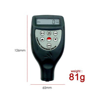 ILTM-761 Digital Coating Thickness Meter 0~1250um / 0~50mil + Built-in F & NF CE Marking Aluminum / Iron Substrates - Instrulife