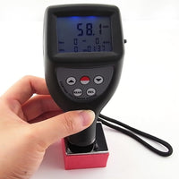 ILTM-763 Digital Paint Coating Thickness Gauge F/NF Probes Big LCD 99 Groups Measure CE Marking Aluminum & Iron Substrates - Instrulife