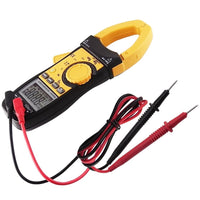 ILMU-63 Digital AC/DC Clamp Meter Multimeter Thermometer Ohm Auto Range 3999 Counts Professional Tester - Instrulife