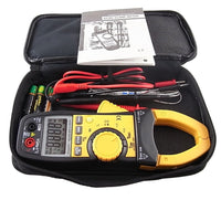 ILMU-63 Digital AC/DC Clamp Meter Multimeter Thermometer Ohm Auto Range 3999 Counts Professional Tester - Instrulife