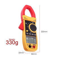 ILMU-65 Digital AC Current Clamp Meter Multimeter Capacitance Ohm Auto / Manual Range Professional Tester - Instrulife