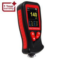 ILTM-275 Professional Thickness Meter Gauge Digital HD Colored Display Car Paint Coating Tester Data Storage Screen Rotation Rechargeable Battery Automotive Tool 0~1300um/51mil Measurement Range - Instrulife