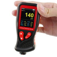 ILTM-275 Professional Thickness Meter Gauge Digital HD Colored Display Car Paint Coating Tester Data Storage Screen Rotation Rechargeable Battery Automotive Tool 0~1300um/51mil Measurement Range - Instrulife