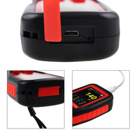 ILTM-275 Professional Thickness Meter Gauge Digital HD Colored Display Car Paint Coating Tester Data Storage Screen Rotation Rechargeable Battery Automotive Tool 0~1300um/51mil Measurement Range - Instrulife