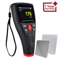 ILTM-276 Professional Thickness Meter Gauge Digital HD Colored Display Car Paint Coating Tester 0~1500um/0~59mil/0~1.5mm Measurement Range Data Storage Automatic Screen Rotation Automotive Tool - Instrulife