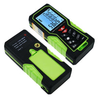ILDM-722 Digital Laser Distance Meter 40m (131ft) Handheld Range Finder Area & Volume Measuring Tools Meter Tester with Backlight and Spirit Bubble Level, ±1mm accuracy - Instrulife