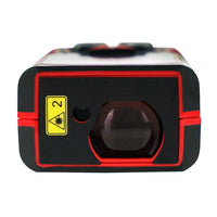 ILDM-724 Digital Laser Distance Meter 100m(328ft) Handheld Range Finder Area & Volume Measuring Tools Meter Tester with Backlight and Spirit Bubble Level, ±1mm accuracy - Instrulife