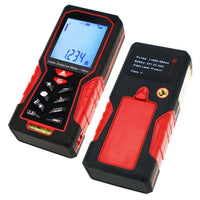 ILDM-724 Digital Laser Distance Meter 100m(328ft) Handheld Range Finder Area & Volume Measuring Tools Meter Tester with Backlight and Spirit Bubble Level, ±1mm accuracy - Instrulife