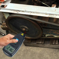 ILTA-828 Digital Laser Non-Contact Photo Tachometer RPM Measurer with LED Laser for HVAC Automotive Tool - Instrulife