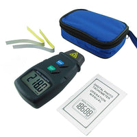 ILTA-828 Digital Laser Non-Contact Photo Tachometer RPM Measurer with LED Laser for HVAC Automotive Tool - Instrulife