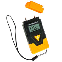 ILMM-811 3-in-1 Digital 2 Pin Wood Building Hard Material Moisture Meter Temperature °C / °F Measure - Instrulife