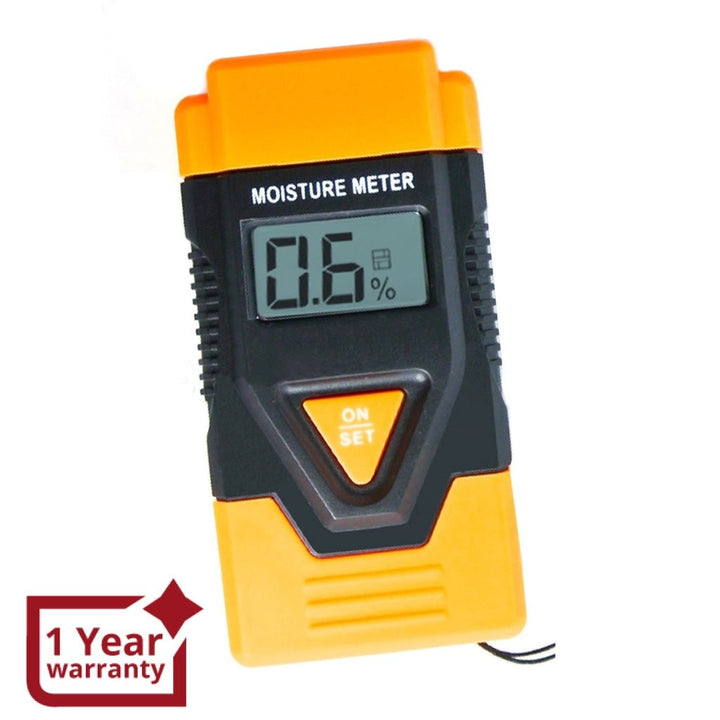 ILMM-811 3-in-1 Digital 2 Pin Wood Building Hard Material Moisture Meter Temperature °C / °F Measure - Instrulife