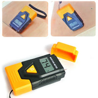 ILMM-811 3-in-1 Digital 2 Pin Wood Building Hard Material Moisture Meter Temperature °C / °F Measure - Instrulife