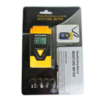 ILMM-811 3-in-1 Digital 2 Pin Wood Building Hard Material Moisture Meter Temperature °C / °F Measure - Instrulife