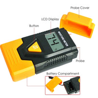 ILMM-811 3-in-1 Digital 2 Pin Wood Building Hard Material Moisture Meter Temperature °C / °F Measure - Instrulife