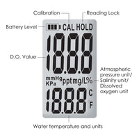 ILWQ-383 Digital Rechargeable DO Meter Dissolved Oxygen Tester with Floating Probe Long Cable Electrode, ATC - Instrulife