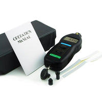 ILTA-829 2in1 Digital Contact and Non-Contact Tachometer Laser / Photo m/min RPM Auto Ranging - Instrulife