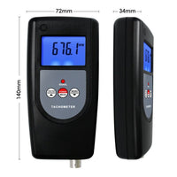 ILTA-2859 Landtek Photo Laser Non Contact Tachometer 0.5~99,999 RPM Linear Velocity Meter Surface m/Min, ft/Min Speed Tester for Automobile Motor Fan Washing Machine - Instrulife