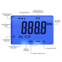 ILTA-2859 Landtek Photo Laser Non Contact Tachometer 0.5~99,999 RPM Linear Velocity Meter Surface m/Min, ft/Min Speed Tester for Automobile Motor Fan Washing Machine - Instrulife