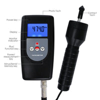 ILTA-2859 Landtek Photo Laser Non Contact Tachometer 0.5~99,999 RPM Linear Velocity Meter Surface m/Min, ft/Min Speed Tester for Automobile Motor Fan Washing Machine - Instrulife