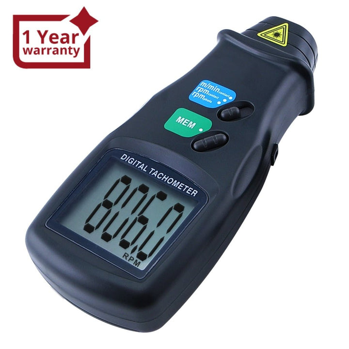 ILTA-745 2in1 Digital Laser Photo Tachometer Non-Contact & Contact RPM Gauge CE Marking Handheld Tester - Instrulife