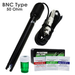 ILWQ-87 0-14 pH Electrode Probe BNC Connector, 300cm Cable for PH Meter Monitor Controller Test Sensor, Replacement Kit for Aquarium Hydroponics Plant Pool Spa - Instrulife