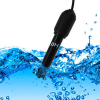 ILWQ-88 PH Probe with BNC Connector, 150cm Long Cable 0-14pH Test Sensor Electrode for PH Meter Monitor Controller, Replacement Kit for Aquarium Hydroponics Plant Pool Spa - Instrulife