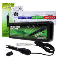 ILWQ-88 PH Probe with BNC Connector, 150cm Long Cable 0-14pH Test Sensor Electrode for PH Meter Monitor Controller, Replacement Kit for Aquarium Hydroponics Plant Pool Spa - Instrulife