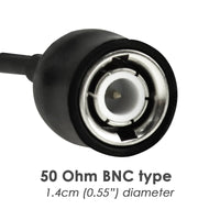 ILWQ-314 Replacement pH Electrode with Calibration Powder, 0-14 pH Highly Accurate Probe with BNC Connector & 200cm Cable for Continuous Liquid Measurement - Instrulife