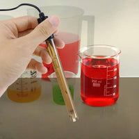 ILWQ-314 Replacement pH Electrode with Calibration Powder, 0-14 pH Highly Accurate Probe with BNC Connector & 200cm Cable for Continuous Liquid Measurement - Instrulife