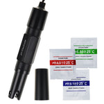 ILOP-367 pH Electrode Probe BNC Connector 200cm Long Cable for PH Meter Monitor Controller Test Sensor, Replaceable for Aquarium Hydroponics Plant Pool Spa - Instrulife
