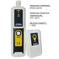 ILLD-1003 Ultrasonic Leak detector & Transmitter Detects Air Water Dust LED Indicator w/ Earphone - Instrulife