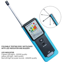 ILBT-1004 Brake Fluid Tester Detector w/ LED Indicator & 180° Foldable Testing Rod, Car Auto Automotive Diagnostic Tool Oil Quality Driving Safety Check Analyzer - Instrulife