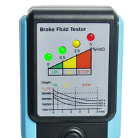 ILBT-1004 Brake Fluid Tester Detector w/ LED Indicator & 180° Foldable Testing Rod, Car Auto Automotive Diagnostic Tool Oil Quality Driving Safety Check Analyzer - Instrulife